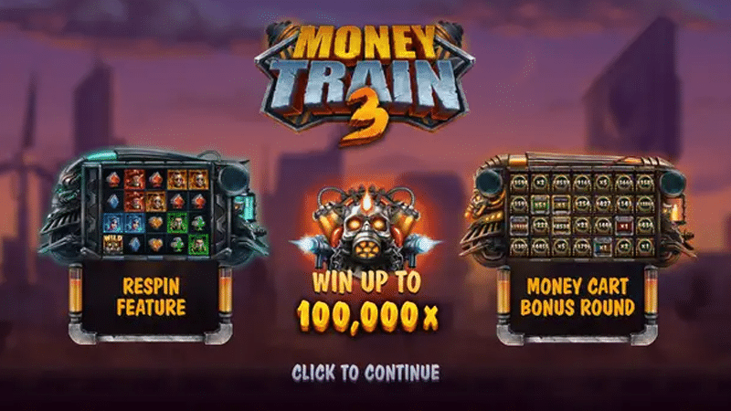 พาผู้เล่นไปขนทองแบบจุกๆ กับ Money Train 3 สล็อตรถไฟแห่งโลกอนาคตที่มาแรง